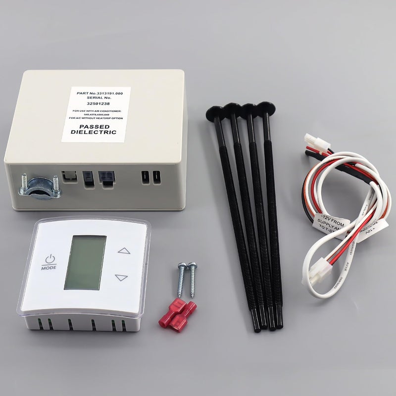 QHHR 3316230.000 RV Wall Thermostat/Relay Box Heat/Cool for Dometic for RV/Camper Conditioners 3316230.700 - Image 2
